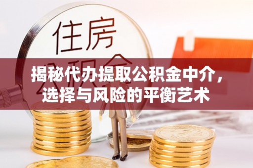 沁阳揭秘代办提取公积金中介，选择与风险的平衡艺术