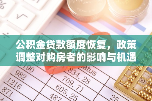 沁阳公积金贷款额度恢复，政策调整对购房者的影响与机遇