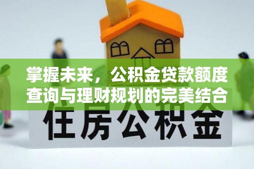 沁阳掌握未来，公积金贷款额度查询与理财规划的完美结合